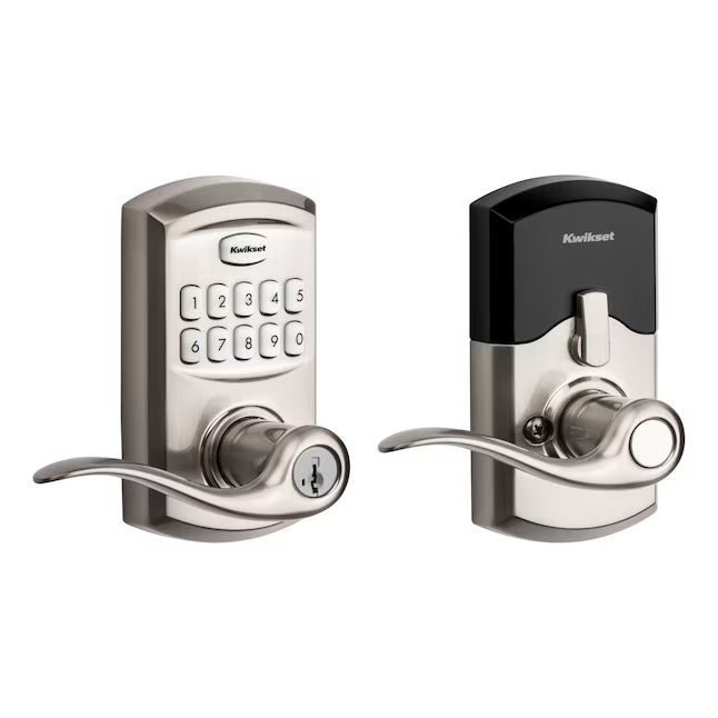 Kwikset SmartCode 917 Traditional Keypad Electronic Handle Lock ft. SmartKey Security