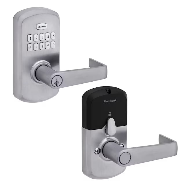Kwikset Smartcode 955 Light Commercial Kingston Lever Keyless Entry Keypad Electronic Handle Lock
